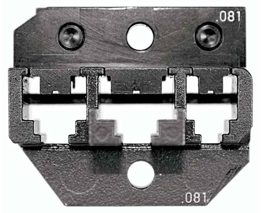 624 081 3 0 Rennsteig Werkzeuge GmbH Crimpeinsatz-Datenstecker für Molexstecker (kurze Bauform), ungeschirmt - 1 Stück