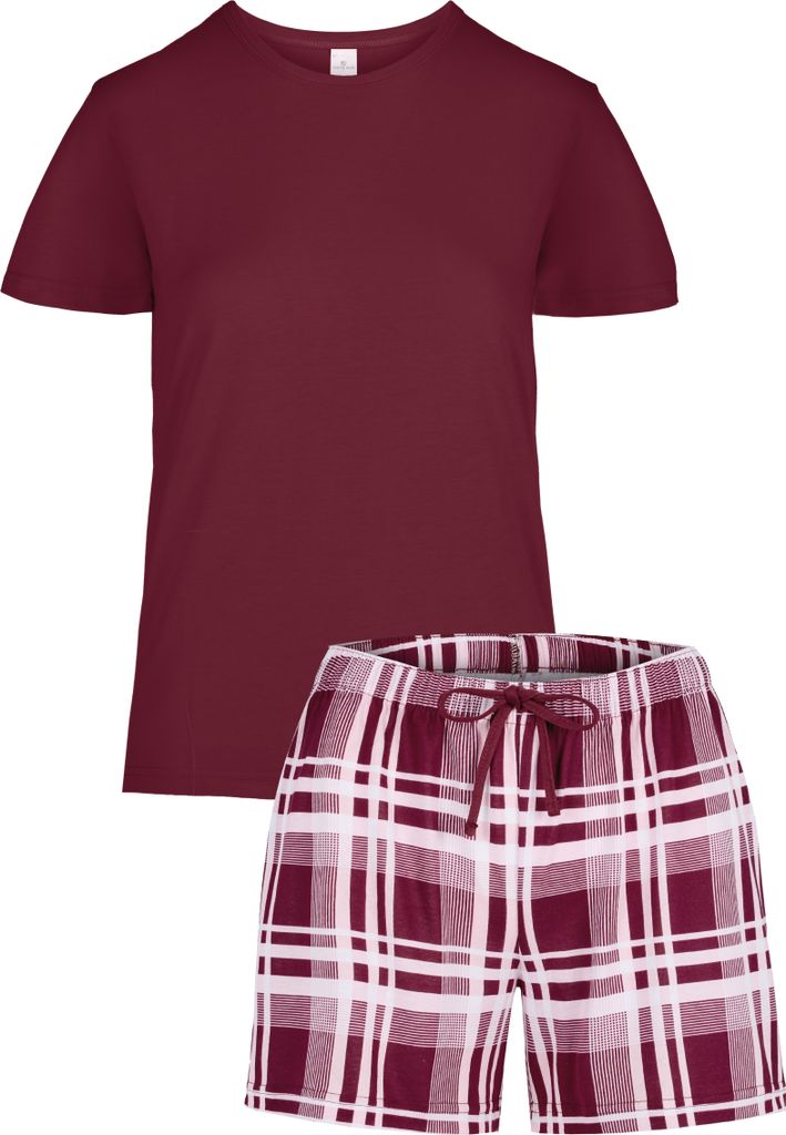 Merry Style Damen Pyjama Set - Langarm Zweiteiler Mit Muster