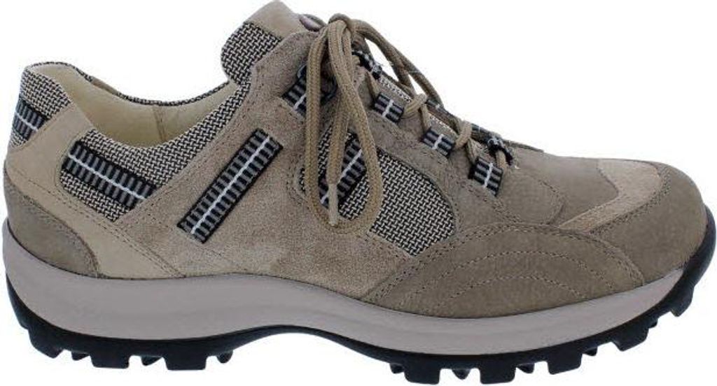 Waldläufer Holly Outdoor-Schnürschuh 471008-810-093, Nubuk-/ Velourleder, Terra - Beige, Weite H 43