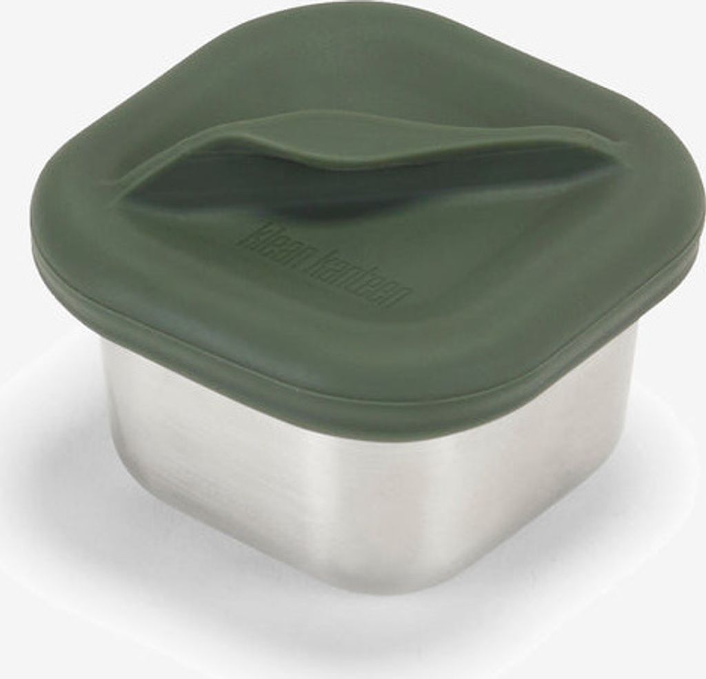 Klean Kanteen Halbe Snackbox 2.8oz/236ml - Gebürstetes Edelstahl