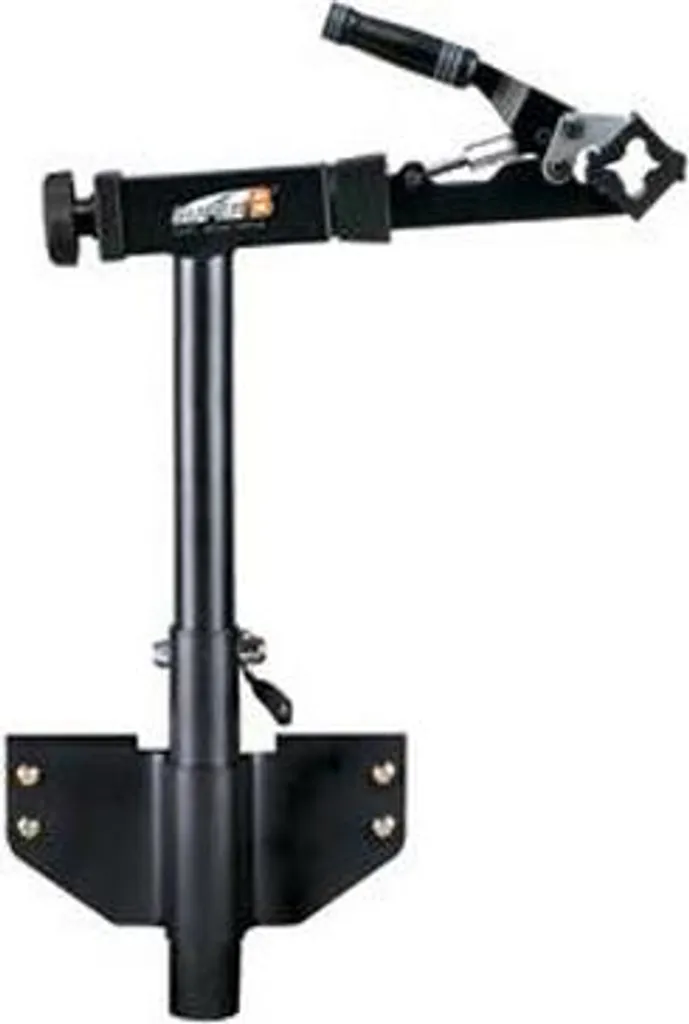 Pied d'atelier mural pour réparation vélo - Support de poste fixe robuste - 2