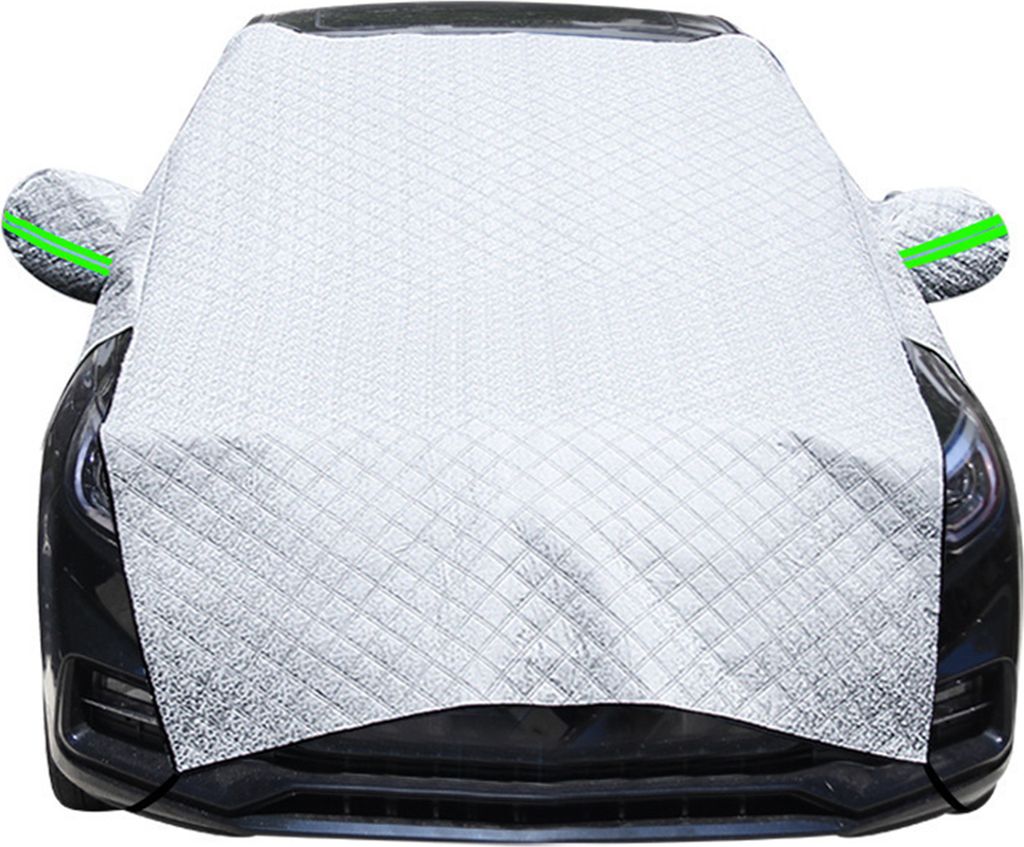 Auto-Windschutzscheiben-Schneeabdeckung mit Seitenspiegelabdeckung, Diebstahlschutz-Design, Frostschutz, Anti-UV, universelle Frontscheiben-Autoabd...
