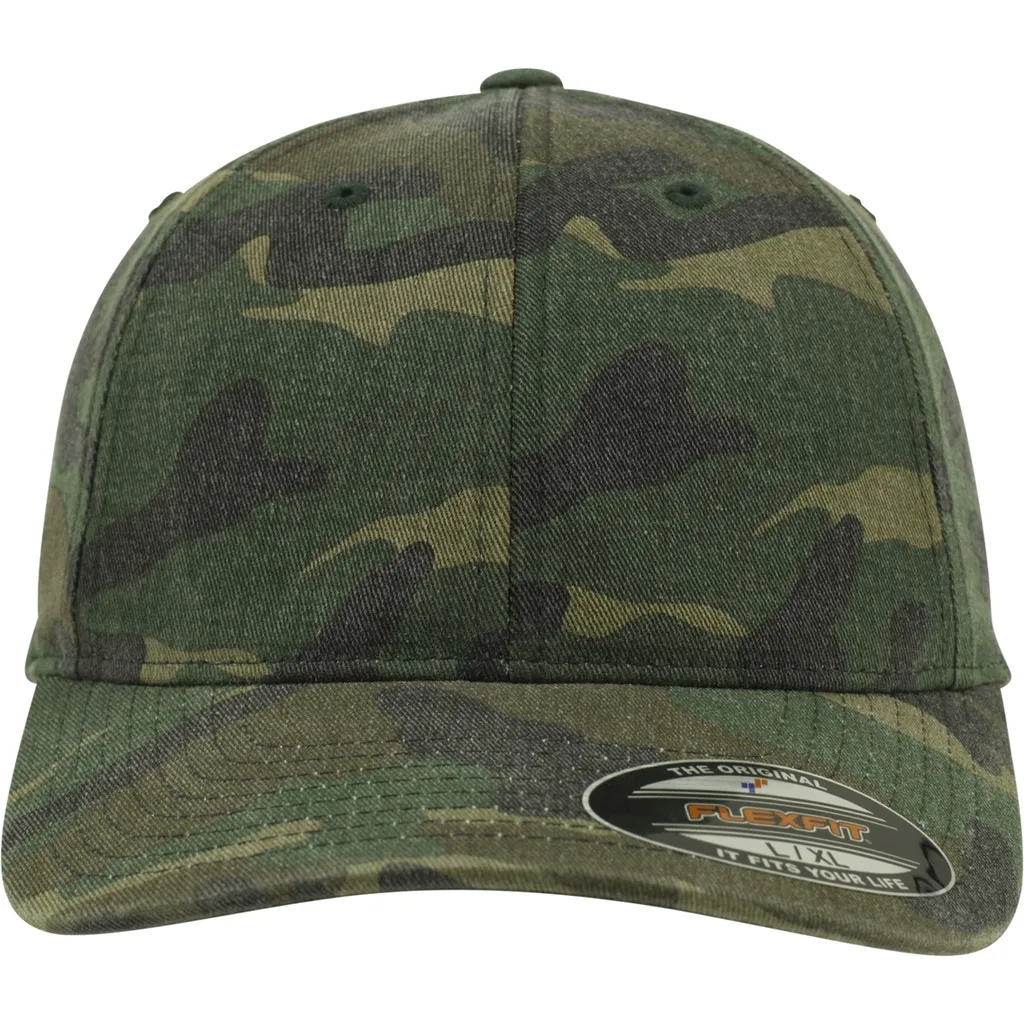 Berretto Militare FLEXFIT 6977CA Green Camo L/XL - Low Profile Twill