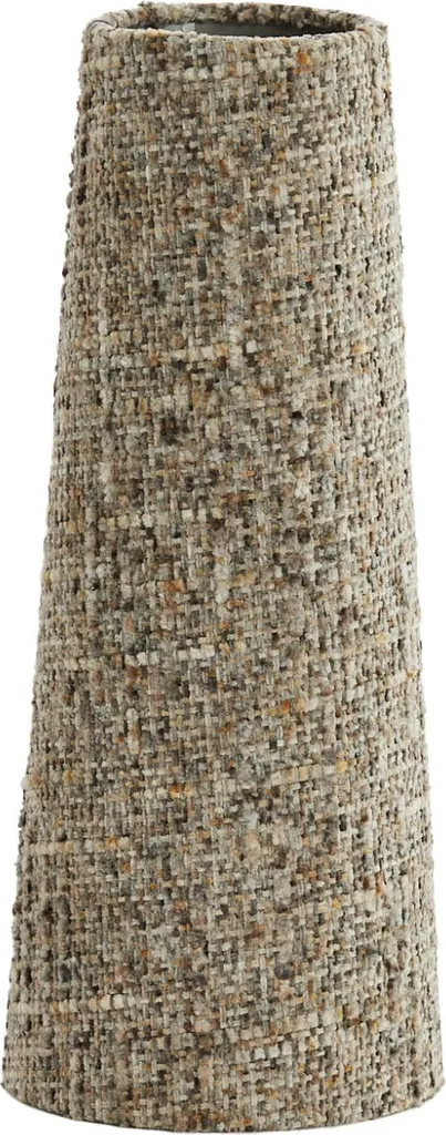 Abat-jour gris textile Osire 11cm - Finition haut de gamme E27 gris