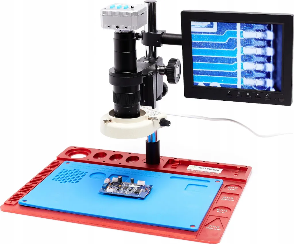 Microscope Solo 10A : solution pour inspections techniques avec 60 LED - 12