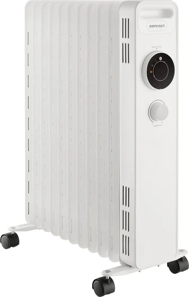 Radiateur bain d'huile mobile 11 éléments 2300W Concept RO3311 gris
