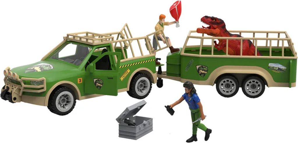 Playtive Animal Adventures Fahrzeuge Set L Dinoland mit Produktbild 