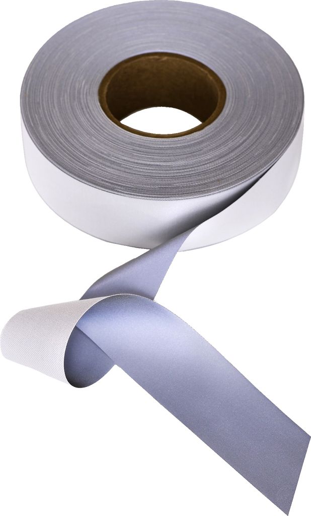 Yoko Heat Apply Reflective Tape RW4806 (Einheitsgröße) (Silber)