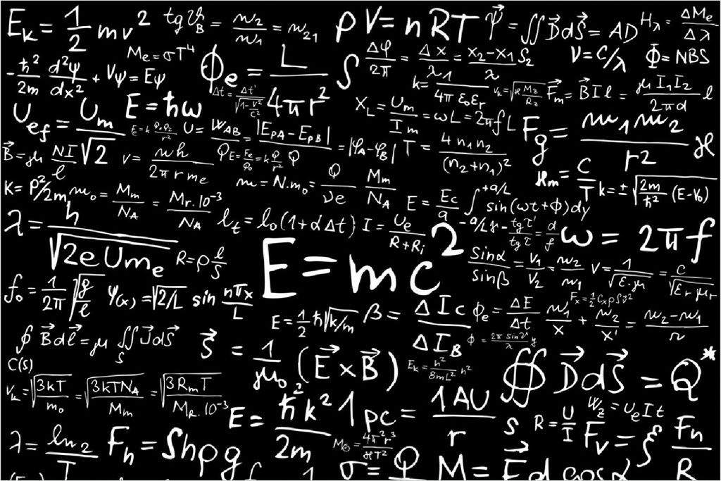 Wallario Poster - Mathematische Formeln  Produktbild 