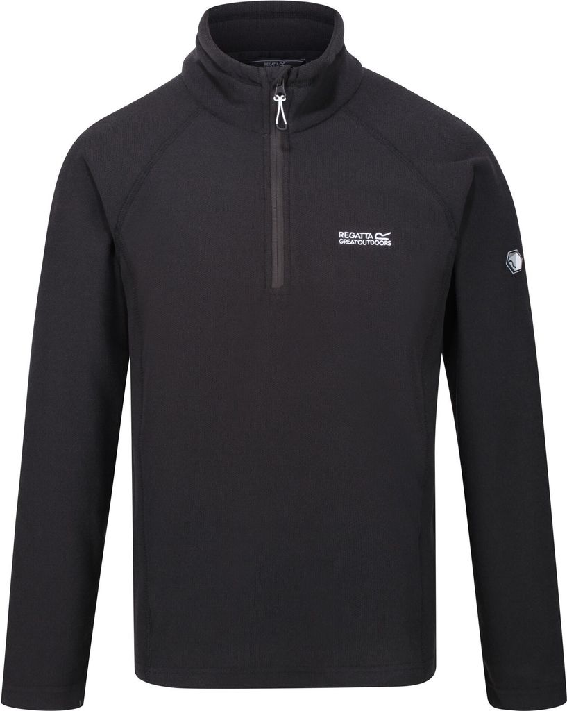 Regatta Great Outdoors Herren Fleecetop Kenger mit Reißverschluss bis zur Brust RG2836 (XL) (Asche)