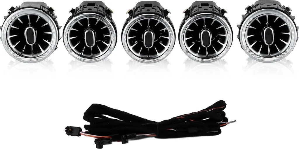 Kit Éclairage Ambiance LED 3 Couleurs pour Mercedes W205 X253 5 Pièces