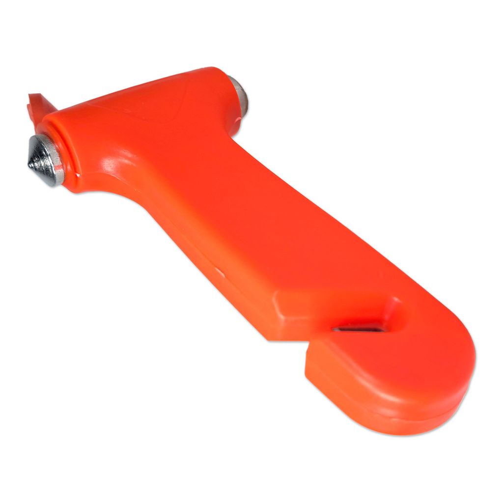 Nothammer mit Gurtschneider, Orange inkl. Befestigung Produktbild 5