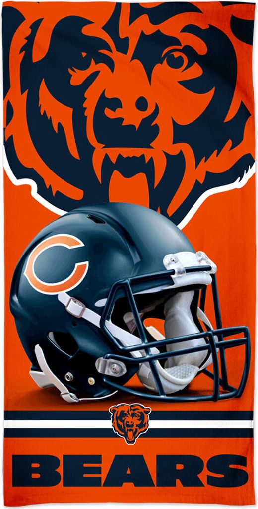 NFL Handtuch Chicago Bears Spectra Beach Towel Strandtuch 150x75cm
