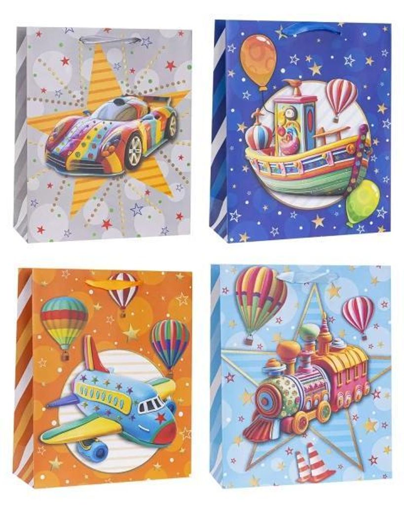 Torebka ozdobna dziecięca Rozette mix wzorów 18 x 23 x 8 cm