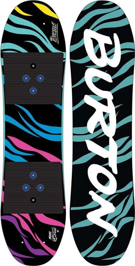 Burton Mini Grom Junior-snowboard Mehrfarbig 100 Jungen,Mädchen Mehrfarbig 100