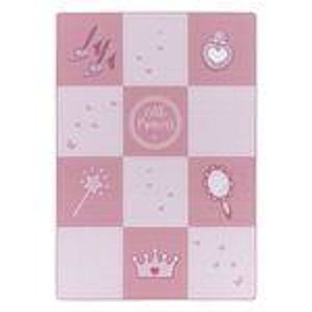 Homebyhome Kinderteppich Little Prinzessin Design Mädchen Produktbild 