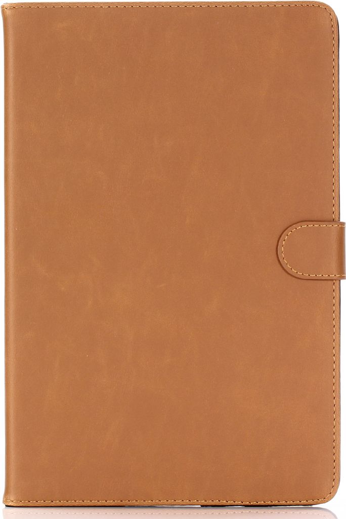 Für Samsung Galaxy Tab S3 SM-T820 SM-T825 9,7 Zoll (2017) Schutzhülle Case Schutz Hülle Kunstleder Premium Tasche Etui HELLBRAUN mit Standfunktion