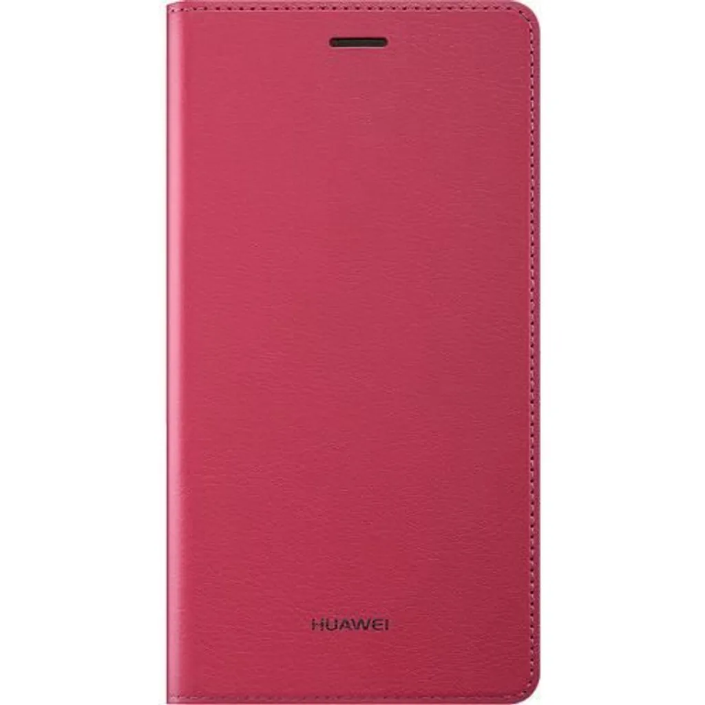 Étui Huawei Housse Flip pour P8 Lite rouge - Protection Intégrale Blister