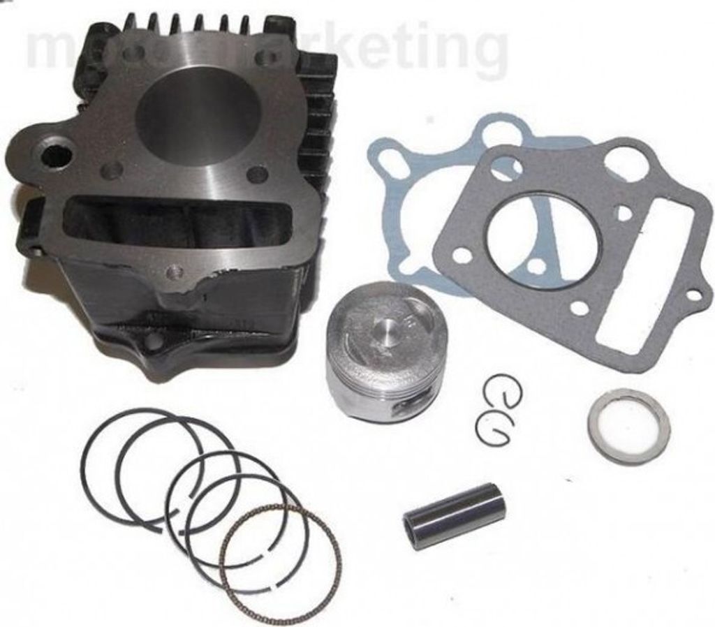 70 CCM Zylinder KIT Set KOMPLETT für China Quad ATV 4 TAKT 147FMB Motor Zylinderkit