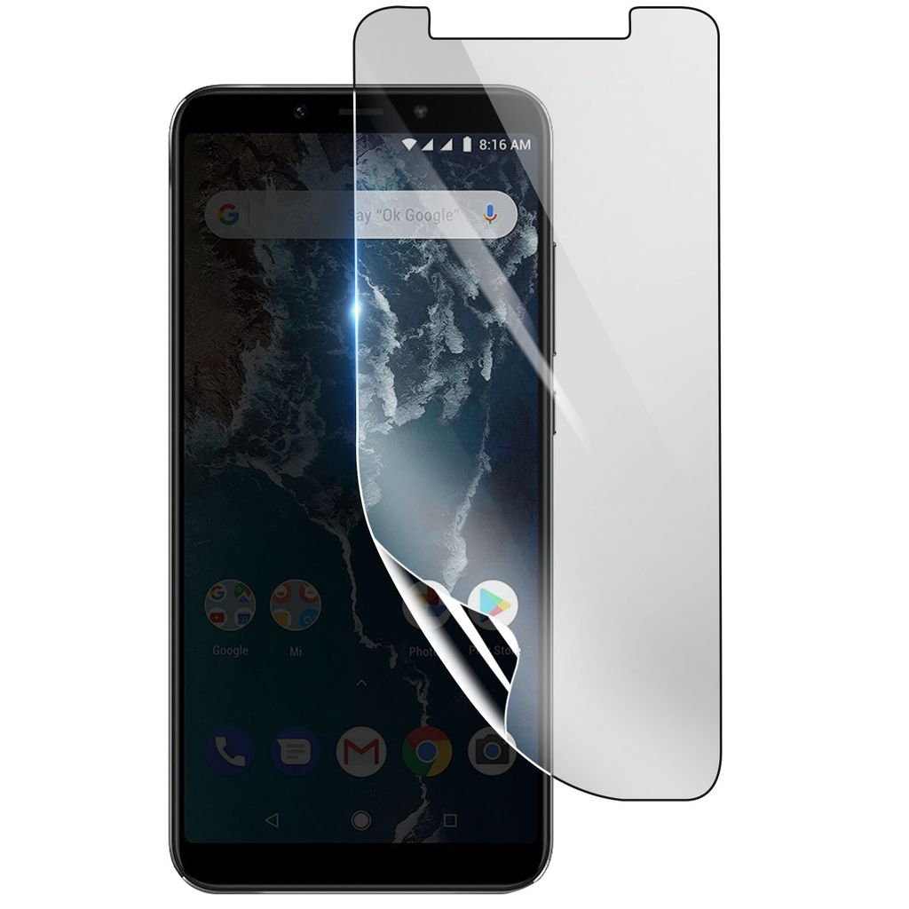 3mk, Stoß- und kratzfester Hydrogel Bildschirmschutz für Xiaomi Mi A2, Transparent