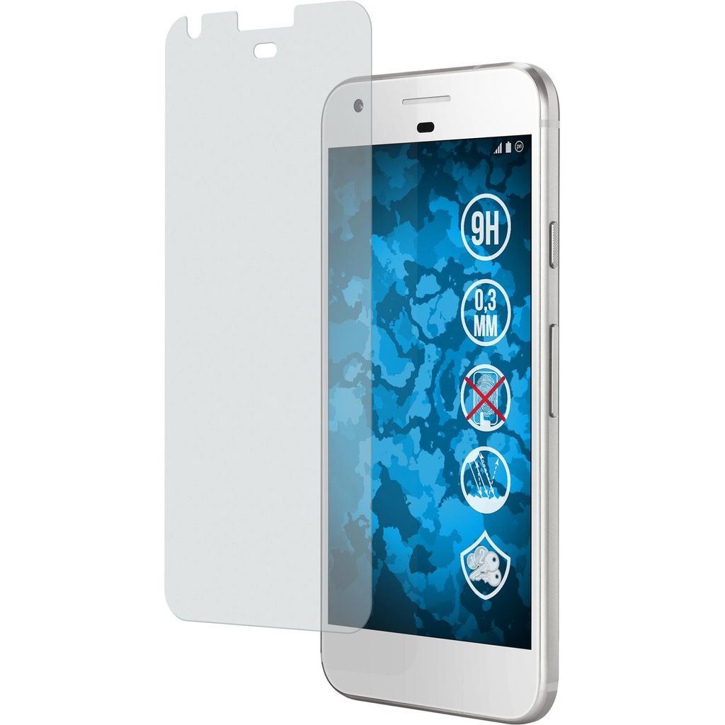 2er-Pack PhoneNatic Glas-Folie matt kompatibel mit Google Pixel - Panzerglas für Pixel