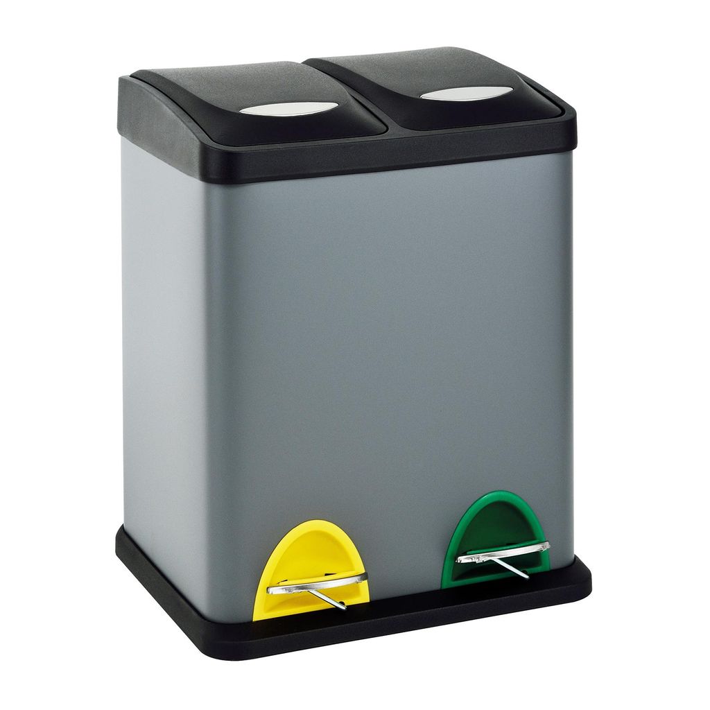 SVITA TC2X8 Küchen-Eimer 16 Liter 2x8L doppelt Abfalleimer Produktbild 