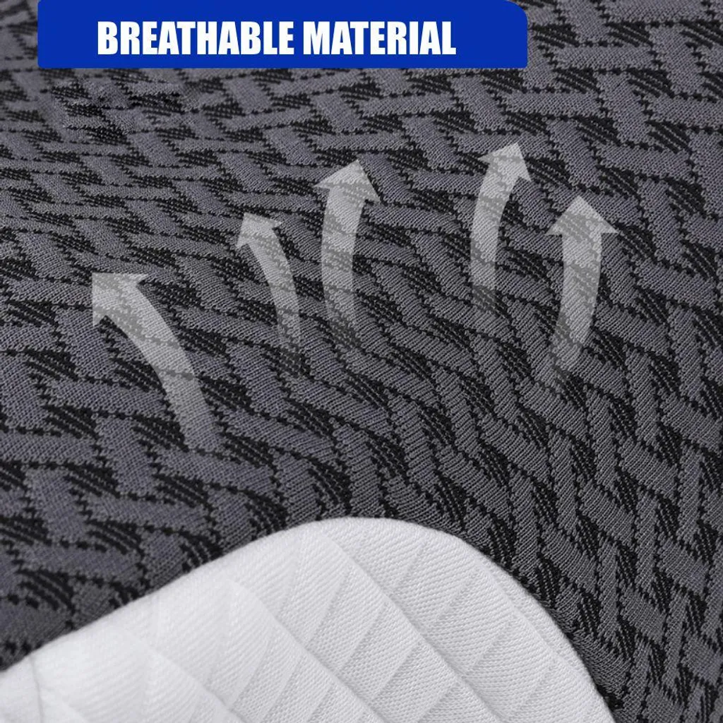 Coussin ergonomique cervical Linomag® mémoire de forme et housse lavable