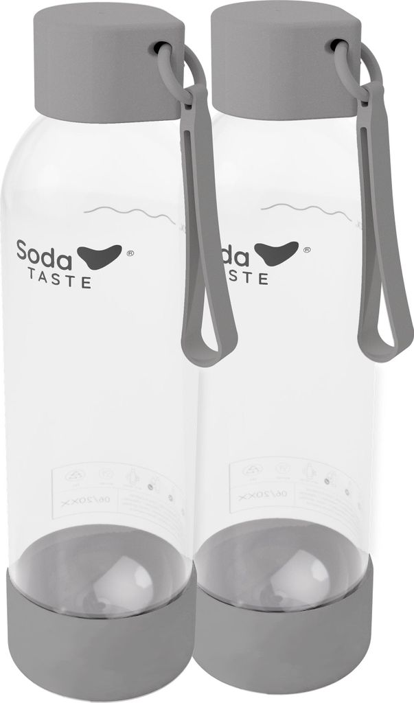 SodaTASTE Wasserflaschen - Doppelpack, je 1 Liter Produktbild 
