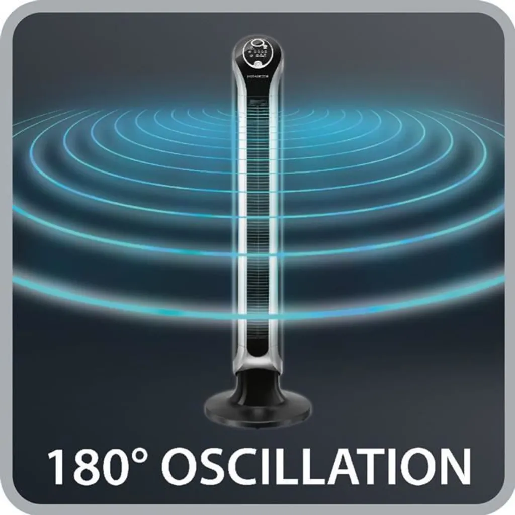 Ventilateur de Chambre Rowenta Eole Infinite VU6620 Noir avec Timer - 5