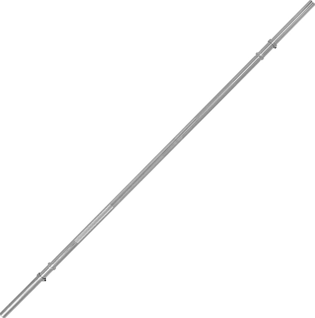 Tunturi Langhantelstange, Metall, ohne Gewichte, ohne Gewinde, 165 cm, 30 mm, bis zu 100 kg
