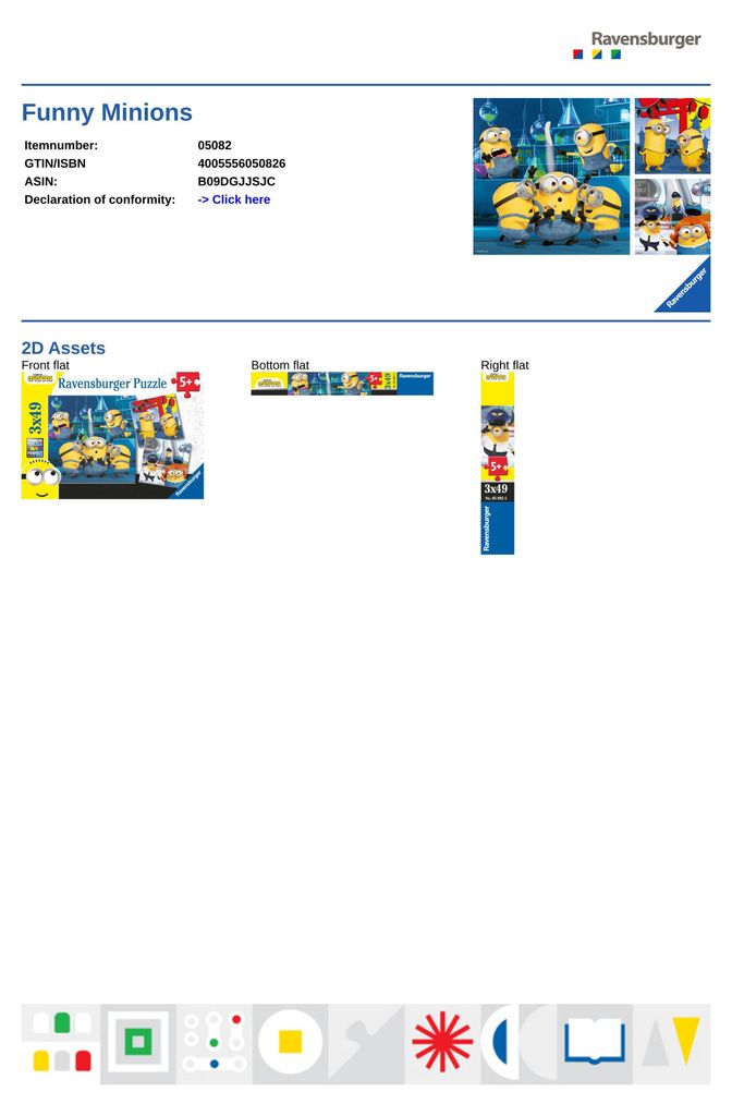Witzige Minions Ravensburger 05082