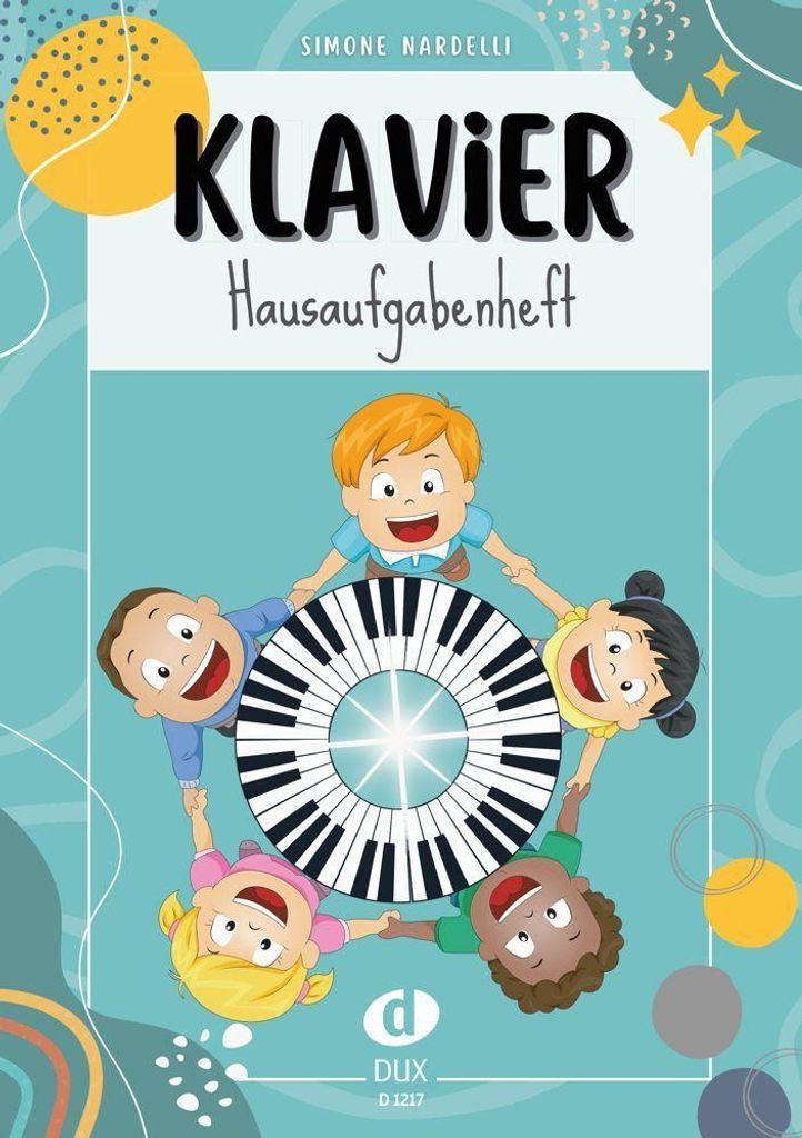 Klavier-Hausaufgabenheft Produktbild 