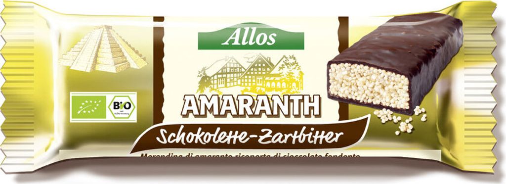 Allos 284040, Snack bars, Schokolade, 25 g, Deutschland, Produktbild 