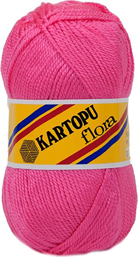 100g Strick-Häkel-Garn KARTOPU FLORA, bitte Farbe wählen