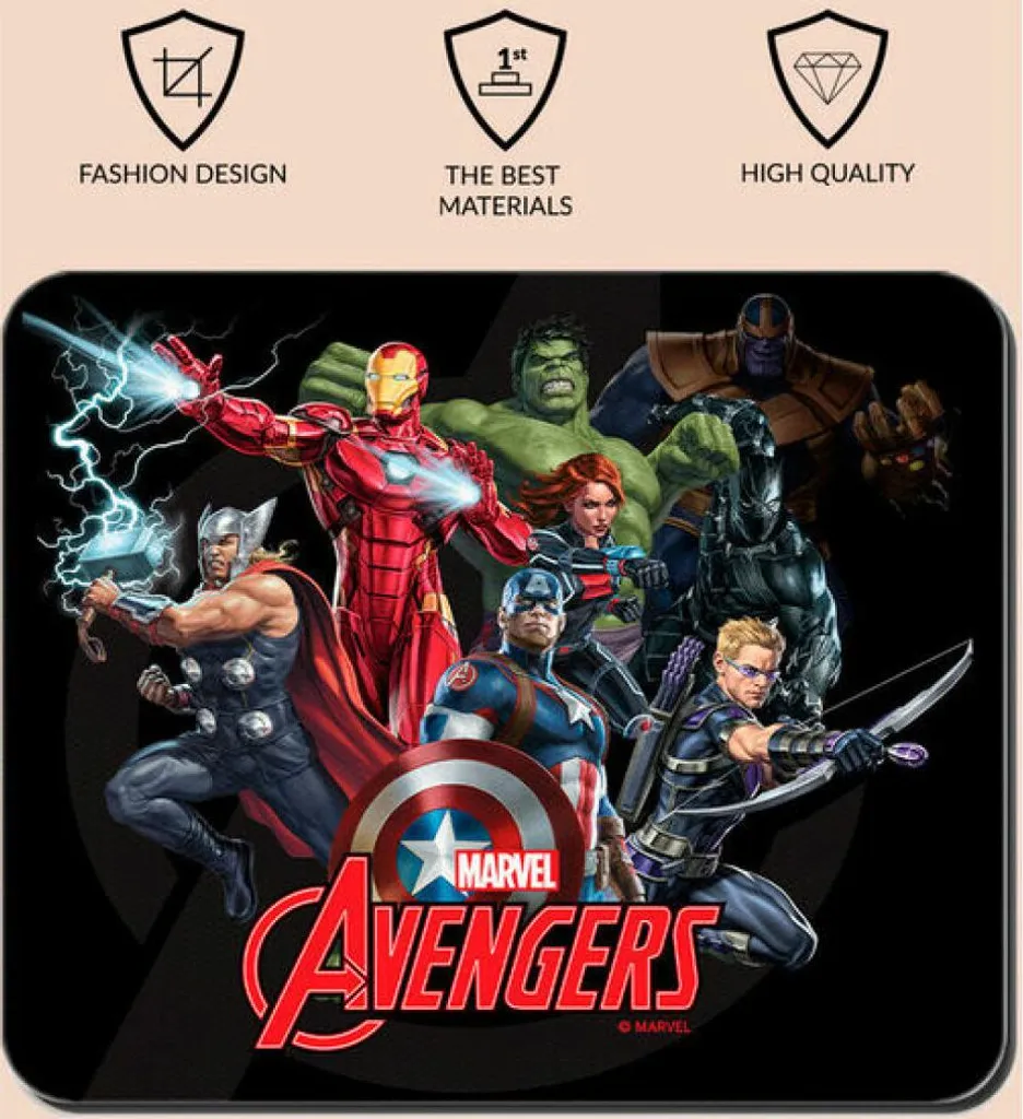 Tapis de souris grand format Marvel Avengers idéal pour le jeu - 5