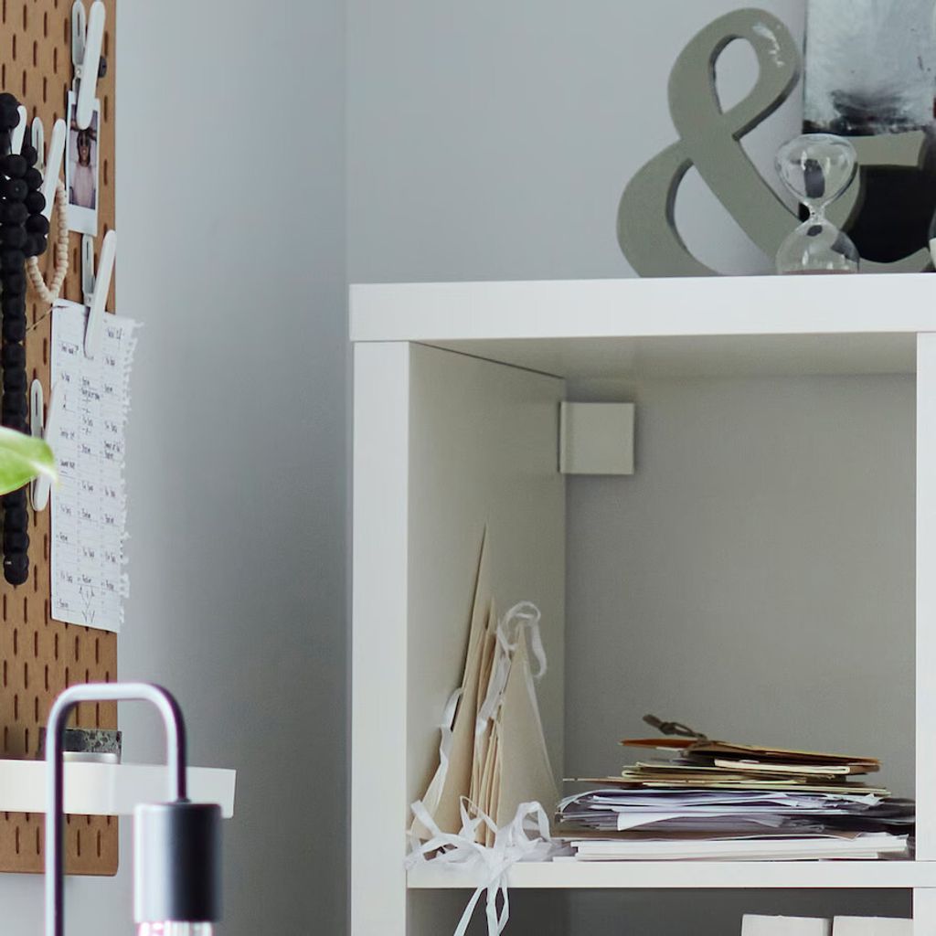 IKEA Kallax Weiß Regal 147x147 Produktbild 5