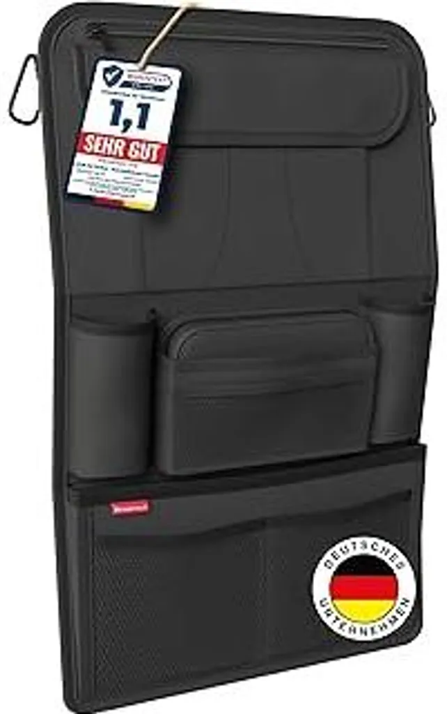Organizer Auto Professionale con Porta Tablet | Design Amburgo