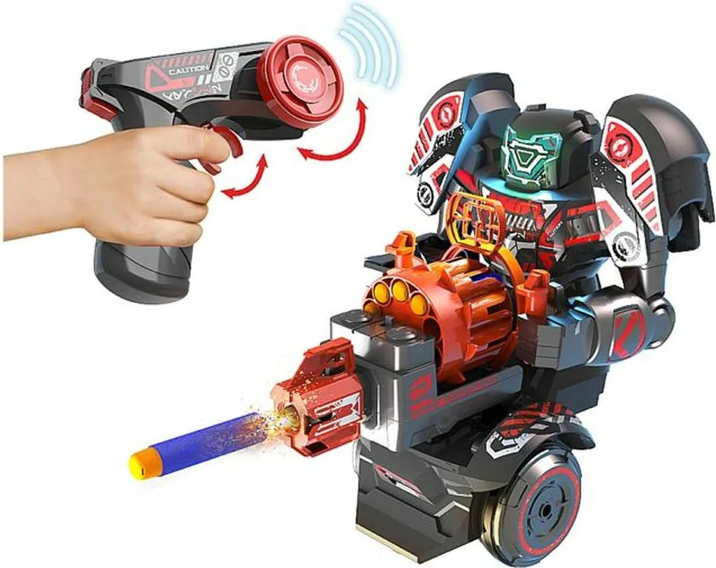Robot de Combat Télécommandé Silverlit Robo Rapidfire avec Missiles - 4