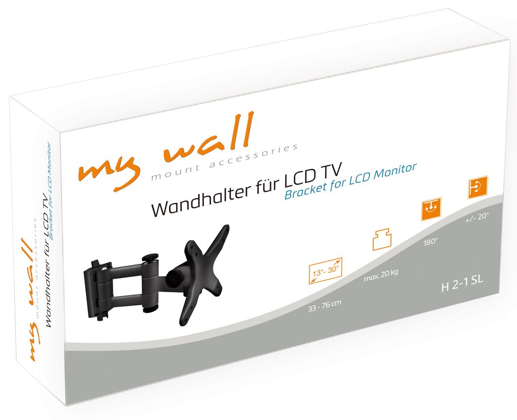 My Wall Wandhalter für LCD TV für Bildschirme 13“ - 30“ (33 Produktbild 