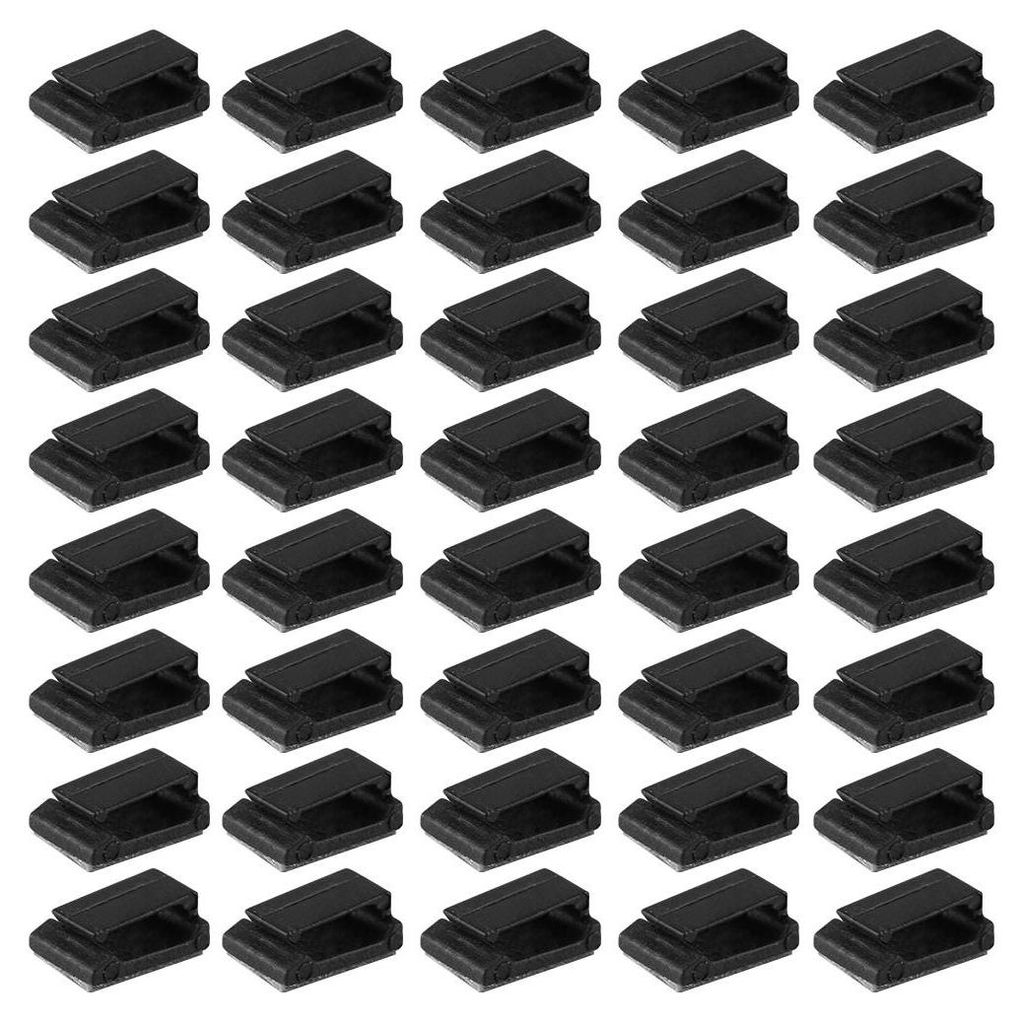 40 PCs Auto Kabel Fixe Clips Auto GPS -Daten Kabellicht dekorative Drahtfixierorganisator (en)