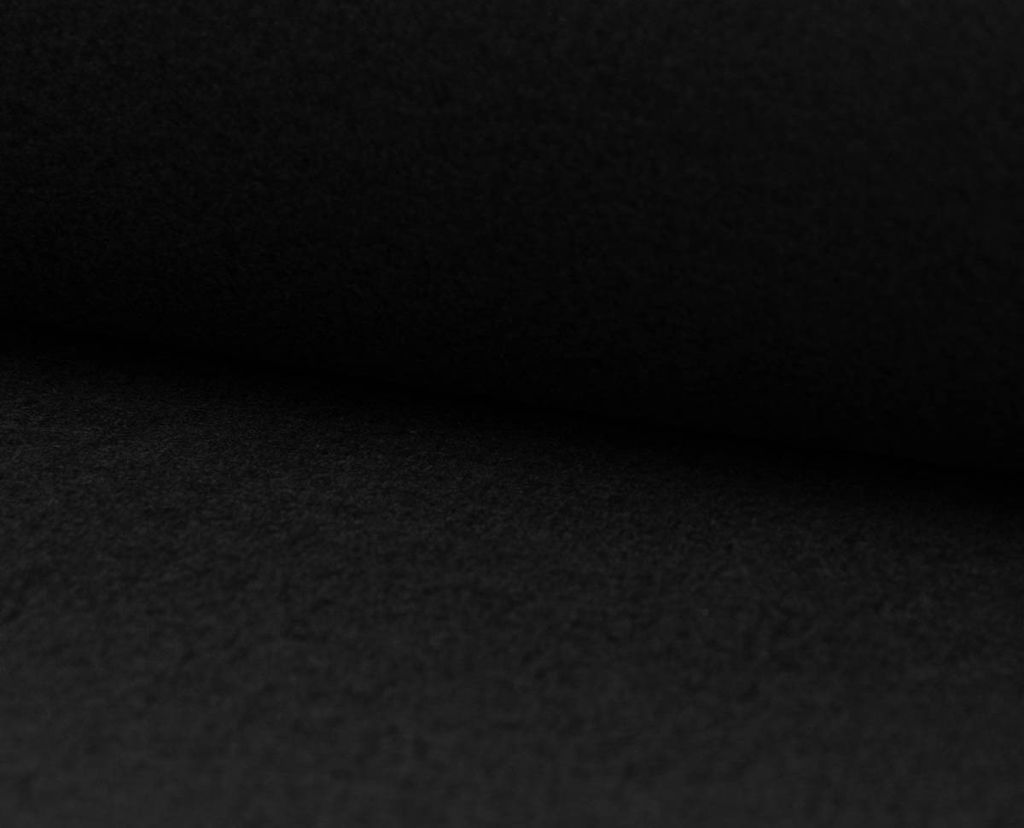 Kreativstoff Filz 1,5mm Stärke einfarbig schwarz 90cm Breite