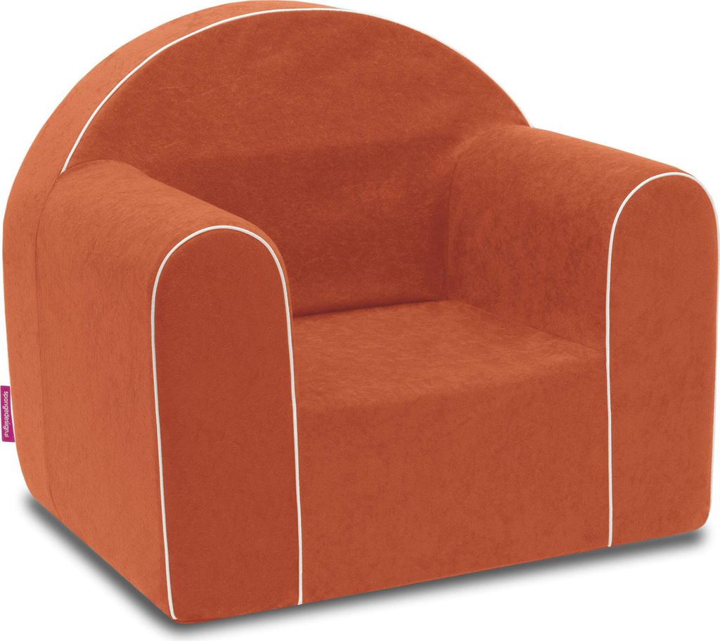 Badum - Kindersessel ab 1 Jahr, Bezug, Geschenkidee Mädchen, Junge - Orange