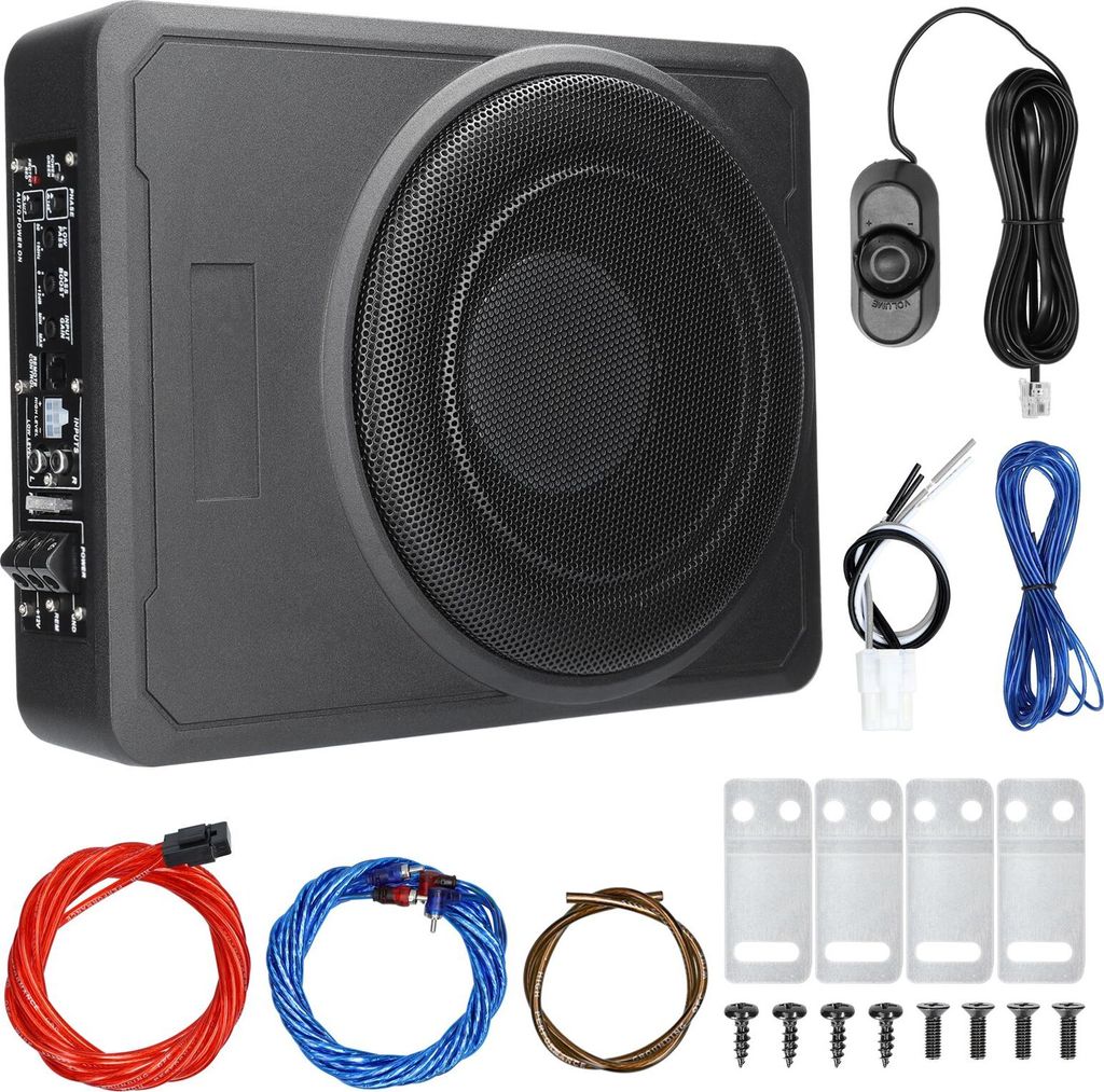 Subwoofer do auta, 10 palců, 800 W, stabilní výkon, kryt z Obrázek produktu 
