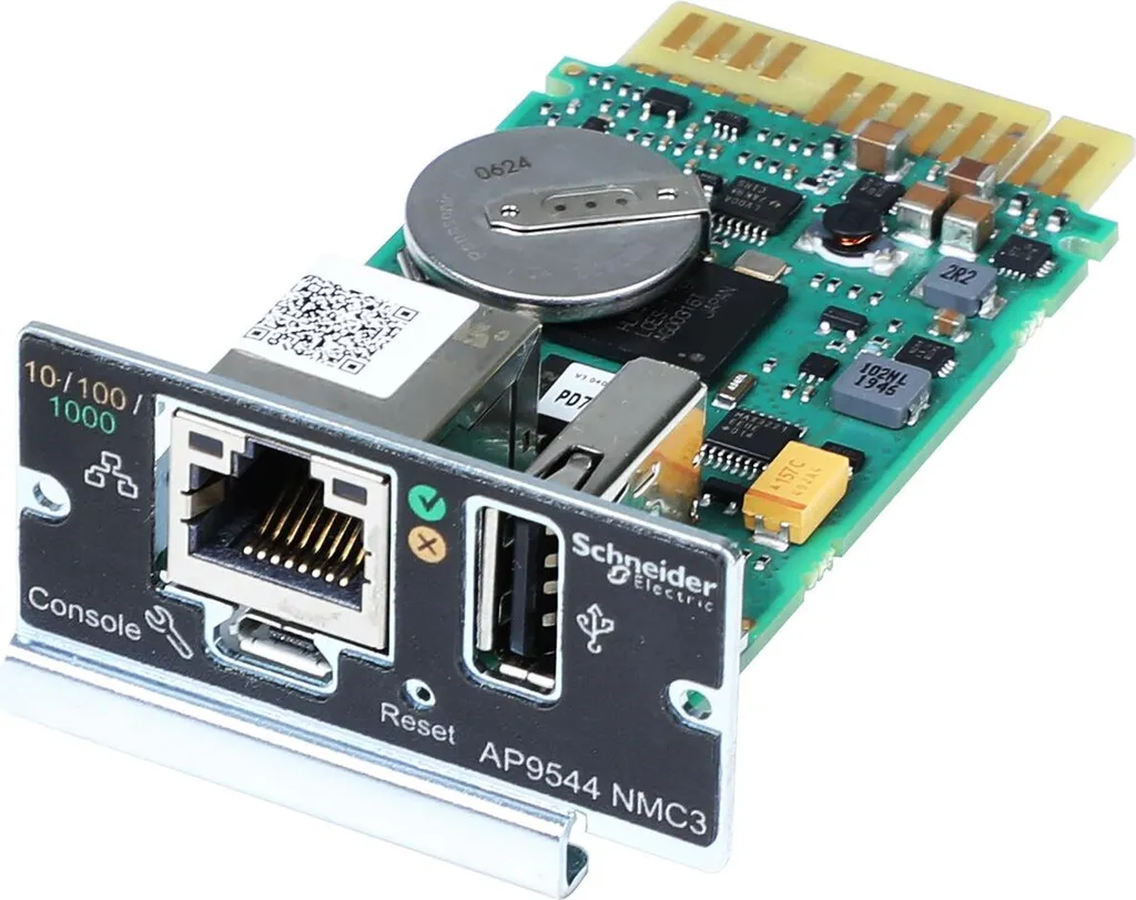 Carte réseau APC AP9544 pour éviter les pannes de batterie invisibles