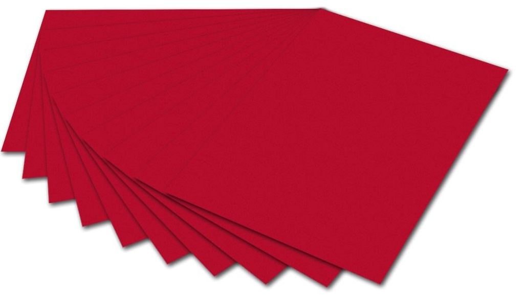 Folia 614/50 20, Rot, A4 (210 x 297 mm), Einfarbig, 300 Produktbild 