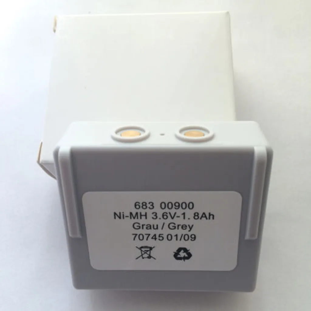Pack 2 batteries de rechange 3,6V pour télécommande Hetronic 1,8Ah - 4