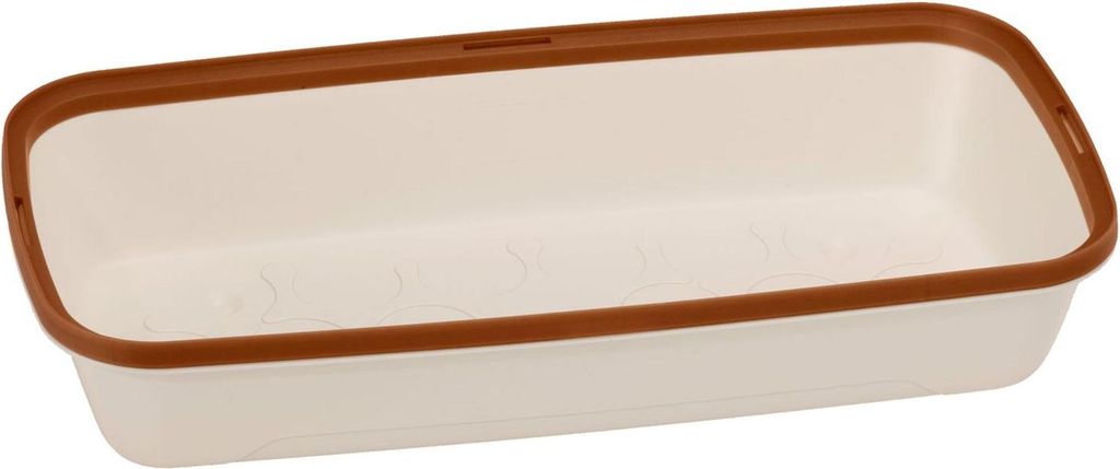 Romberg BoQube Anzuchtschale M Creme / Kupferbraun 37x6x19 cm