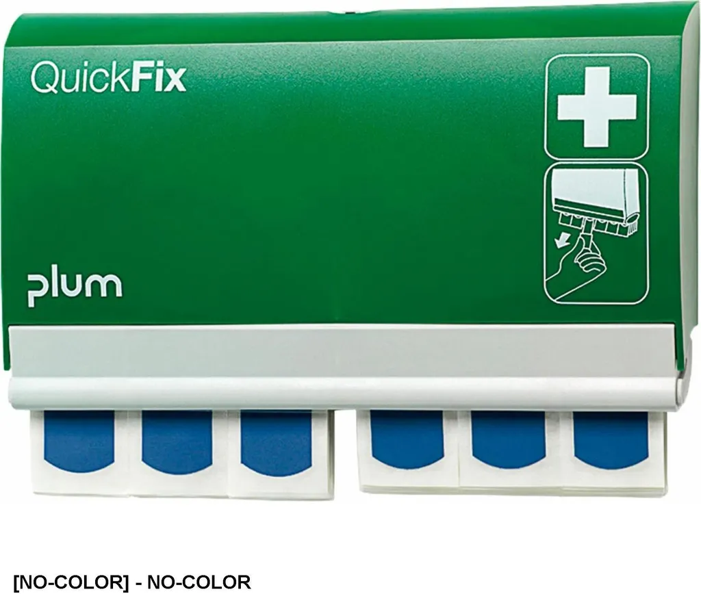 Plum QuickFix Distributeur avec 90 pansements bleus détectables