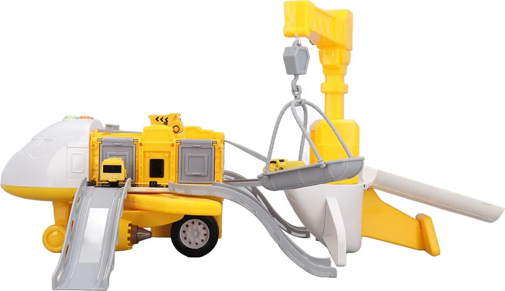 Avion Jouet Transformable pour Enfant - Jet de Passagers Modèle 45cm