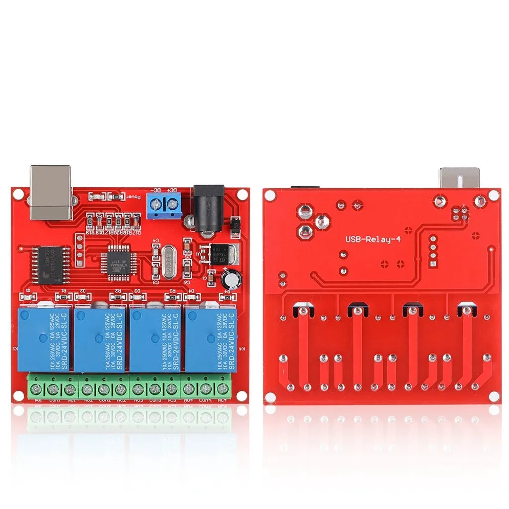 Module de relais PC programmable avec isolation par optocoupleur - 7
